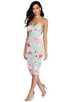 Floral Day Dream Midi Dress