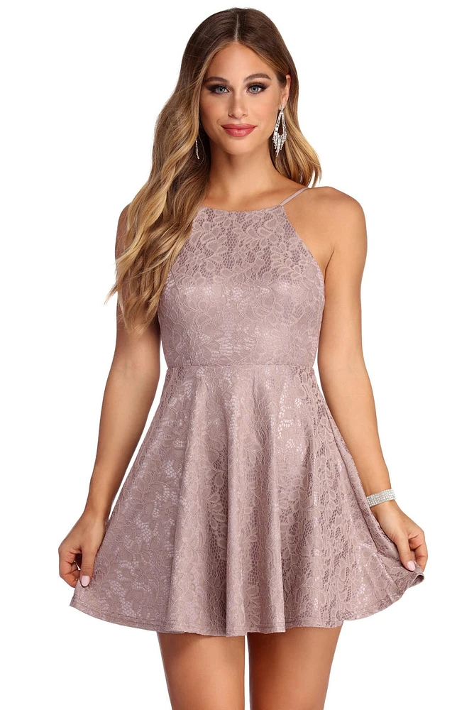 Love And Lace Skater Dress