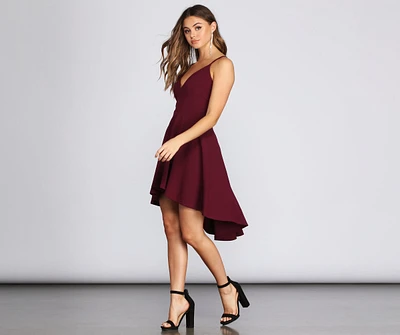 Perfect Look High Low Dress