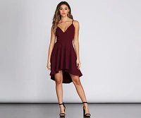 Perfect Look High Low Dress