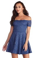 Favorite Lace Skater Dress