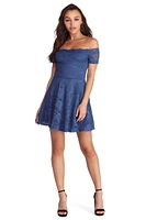 Favorite Lace Skater Dress