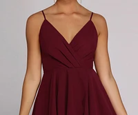 Chiffon Flow Skater Dress