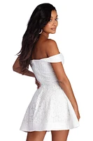 Daydream Lace Skater Dress