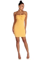 Miss Sunshine Ruffled Mini Dress