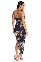 Floral Impression Maxi Dress