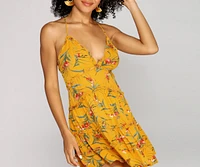 Sunshine Glow Mini Dress