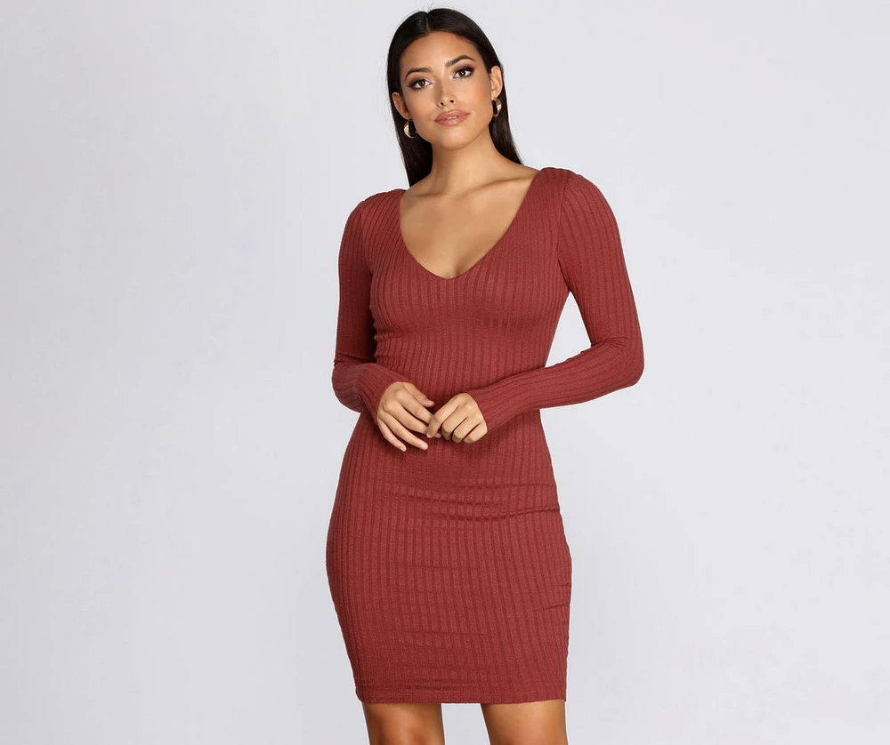 Loving And Living Knit Midi Dress