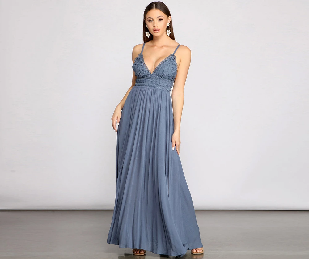 Go With The Flow Maxi Dress