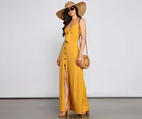 Casual Glam Ribbed Knit Maxi Dress