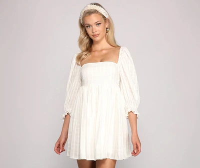 Sweet Style Babydoll Dress