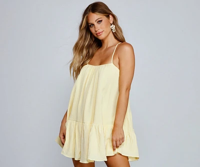 Effortless Flowy A-Line Mini Dress