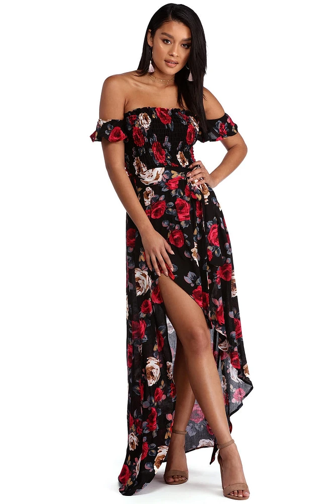 Me Encante Floral Dress