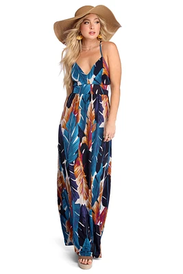 Bring The Heat Maxi Dress