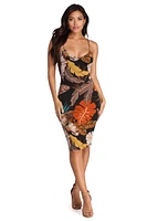 The Tropics Midi Dress