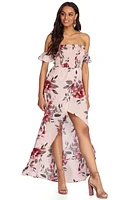 Floral To The Maxi Dress