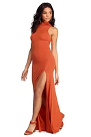 Rise Up High Slit Maxi Dress