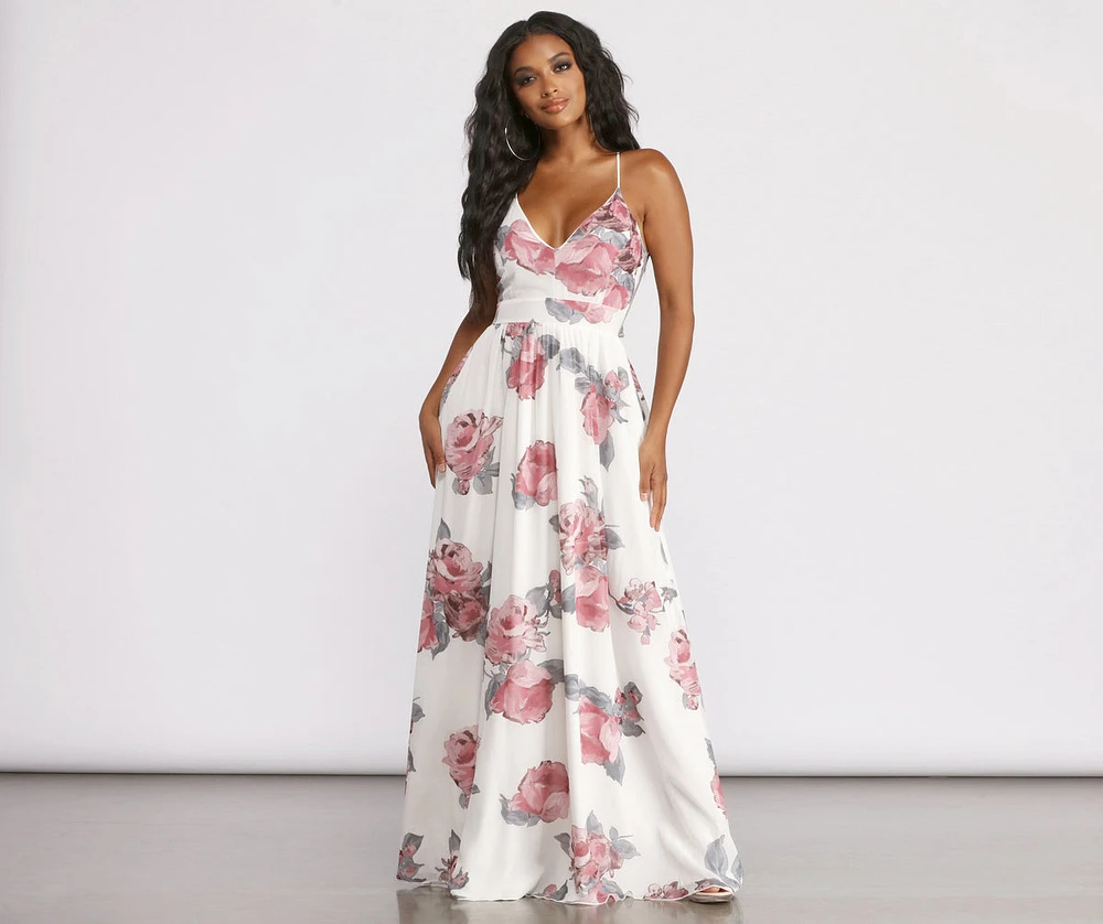 Bloom With Beauty Maxi Dress