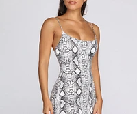 Fiercely Wild Mini Dress