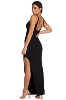 Sleek To The Maxi Dress