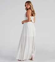 Boho Breeze Crochet Maxi Dress