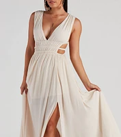 Desert Vacay Sleeveless Maxi Dress