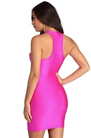 A Glow Like Me Neon Dress