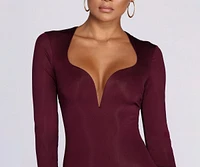 Taking The Plunge Sweetheart Dress