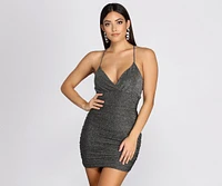 Glitter Bae Mini Dress