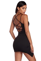 Strappy & Stunning Mini Dress