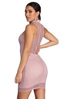 Glitter Infusion Mini Dress