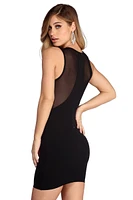 Mesh Mood Mini Dress