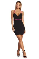 Longer Nights Mini Bodycon Dress