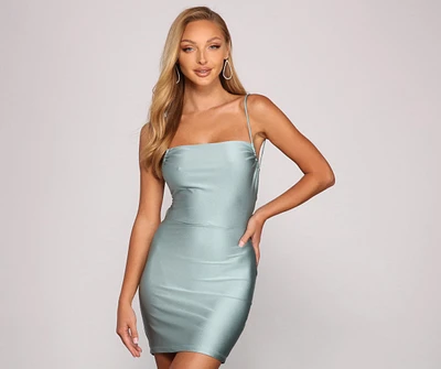 Sleek And Stunning Sleeveless Mini Dress