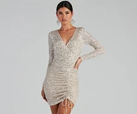 Sparkle Up The Night Mini Dress