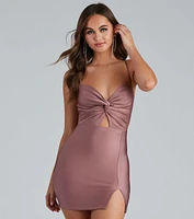 Style Twist Bodycon Mini Dress