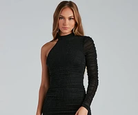 Truly Special Glitter Knit Bodycon Dress