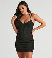Art Of Sultry Sweetheart Corset Dress