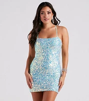 Glam Up Your Look Sequin Mini Dress