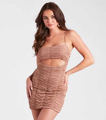 Keep It Sultry Cutout Bodycon Mini Dress