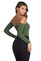 Get With It Knit Bodysuit