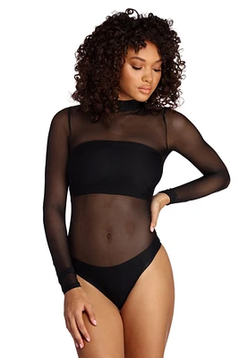 Show Me The Way Mesh Bodysuit