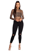 On The Prowl Leopard Bodysuit