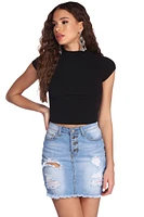 Get Knit Right Crop Top