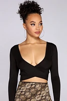 Cross My Heart Crop Top