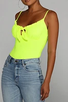 Gorgeous Glow Ruffle Bodysuit