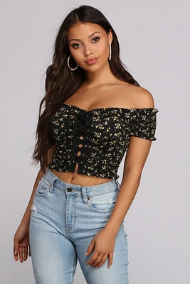 Floral Daze Crop Top