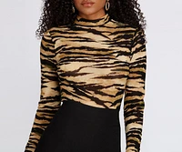 Tiger Heat Mesh Bodysuit