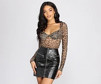 On The Prowl Mesh Bodysuit