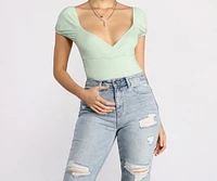 Sweet and Sassy Puff Sleeve Top